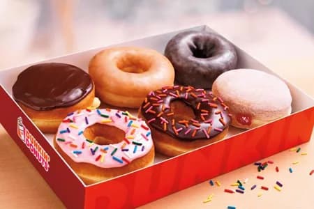 Dunkin' Donuts half dozen